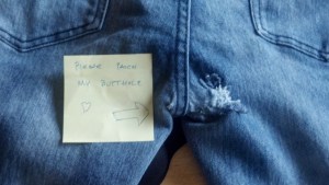 Thomas' sense of humor.