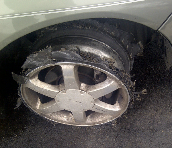 This is the actual result of this morning's mess. Holy. Crap.