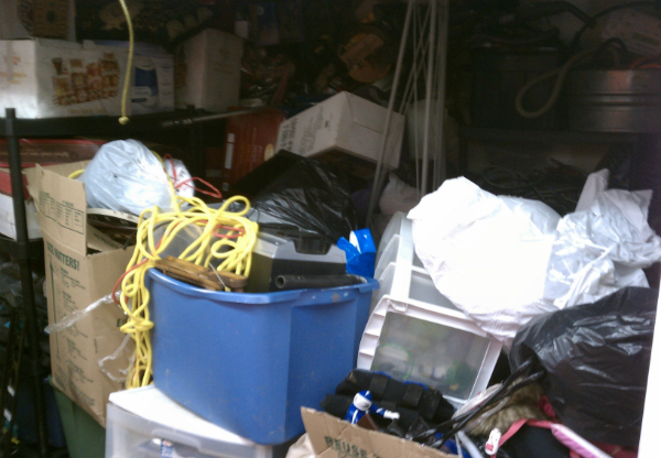 Fortunately, ours was never this bad...