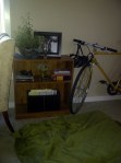 bookshelf bike
